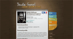 Desktop Screenshot of nicolasgrevet.com